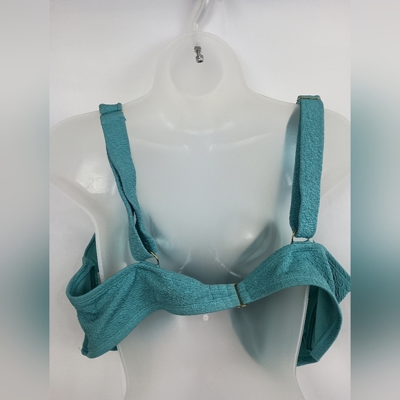 2/$30 NWT 2X Plus Size Fashionable Teal Bikini Set (#695) - Picture 6 of 10